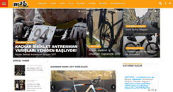 Desktop Screenshot of dagbisikletiturkiye.com
