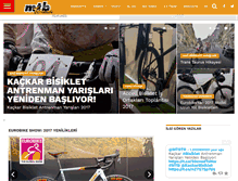 Tablet Screenshot of dagbisikletiturkiye.com